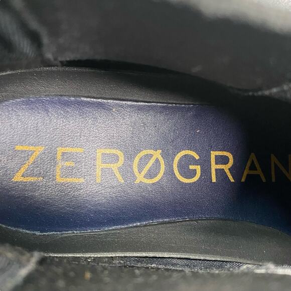 Cole Haan Men’s Zerogrand Black Leather Waterproof Chelsea Boot Size US 11 - Picture 10 of 11